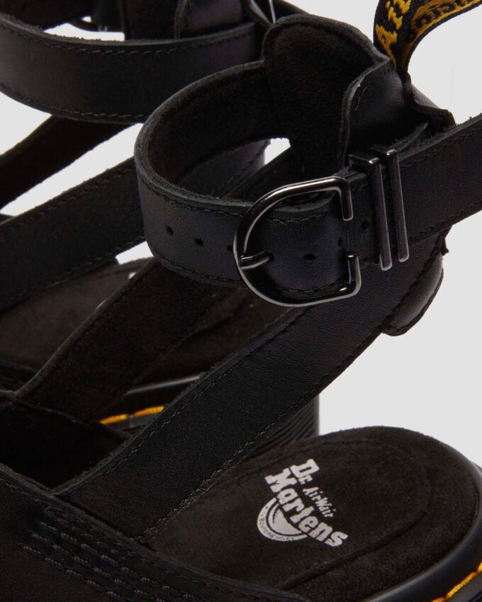 Sandales ouvertes en cuir Millee