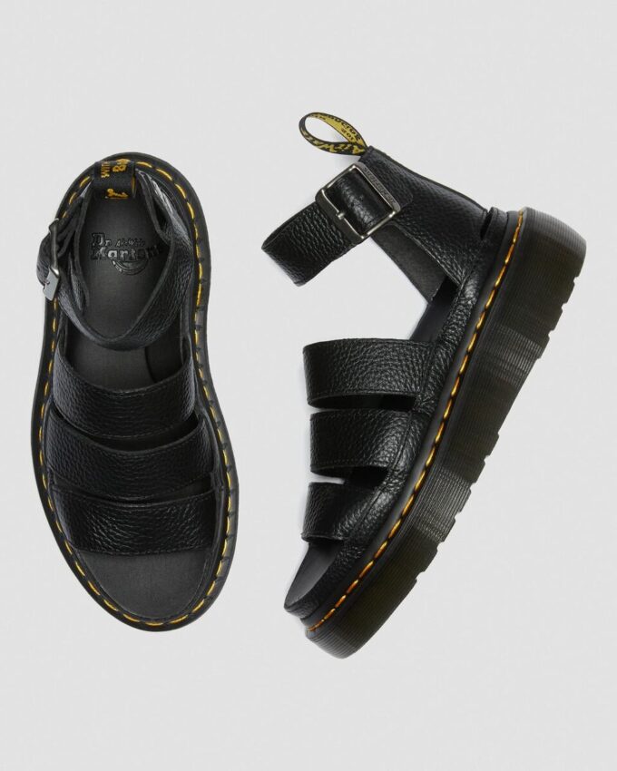 Sandales Platform en cuir Clarissa II pour femmes