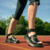 Sandales Platform en cuir Clarissa II pour femmes