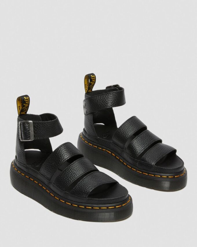 Sandales Platform en cuir Clarissa II pour femmes