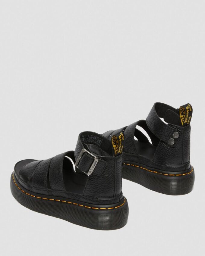 Sandales Platform en cuir Clarissa II pour femmes