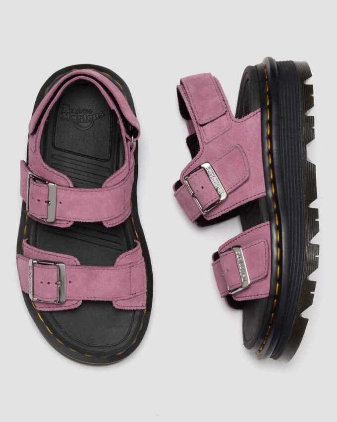 SANDALES ZEBZAG Sandales en daim