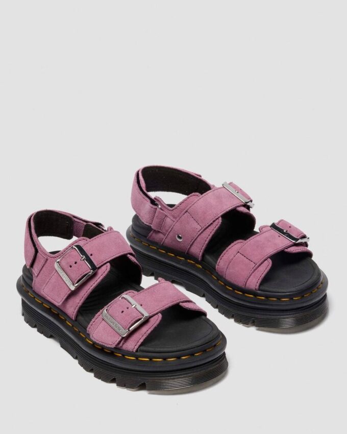SANDALES ZEBZAG Sandales en daim