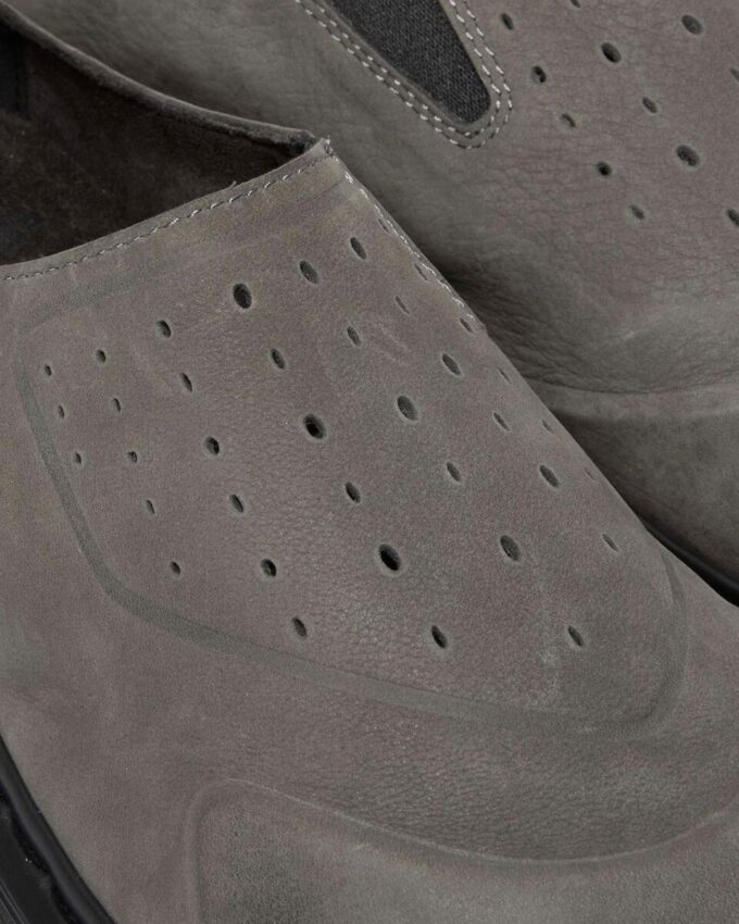 VENT XX02 Mules en cuir nubuck