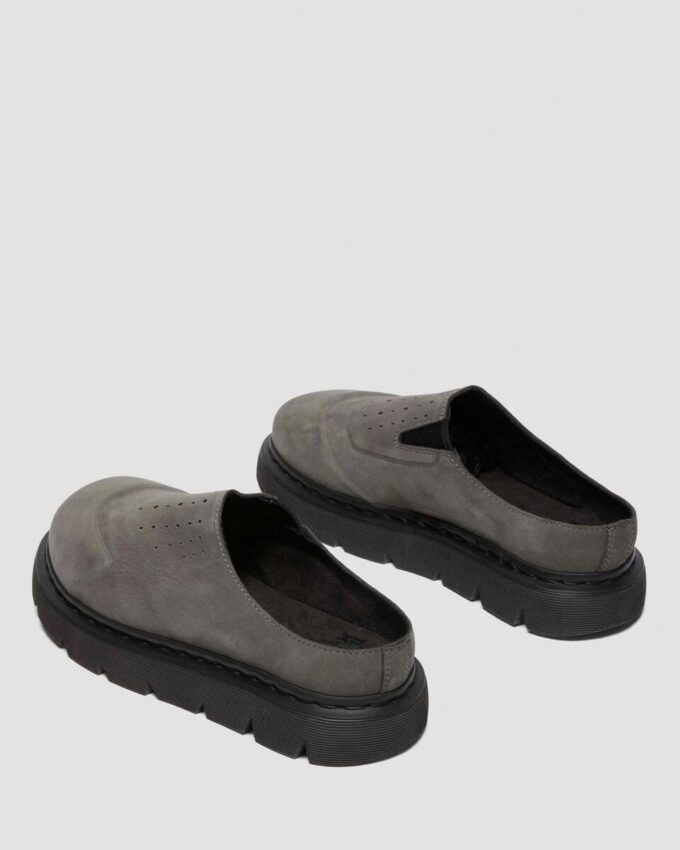 VENT XX02 Mules en cuir nubuck