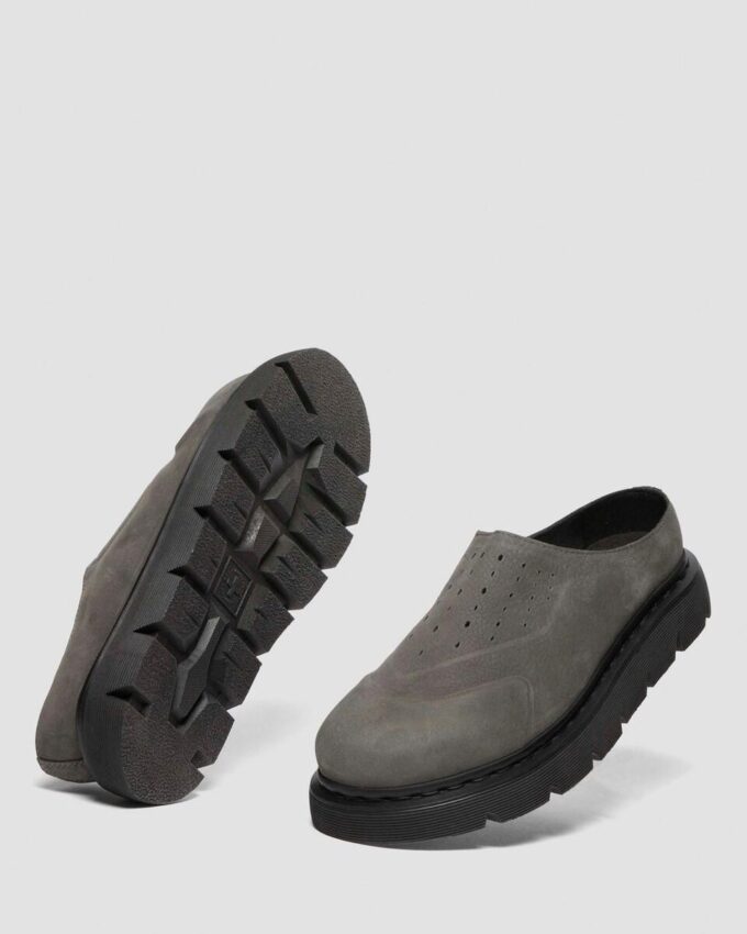 VENT XX02 Mules en cuir nubuck